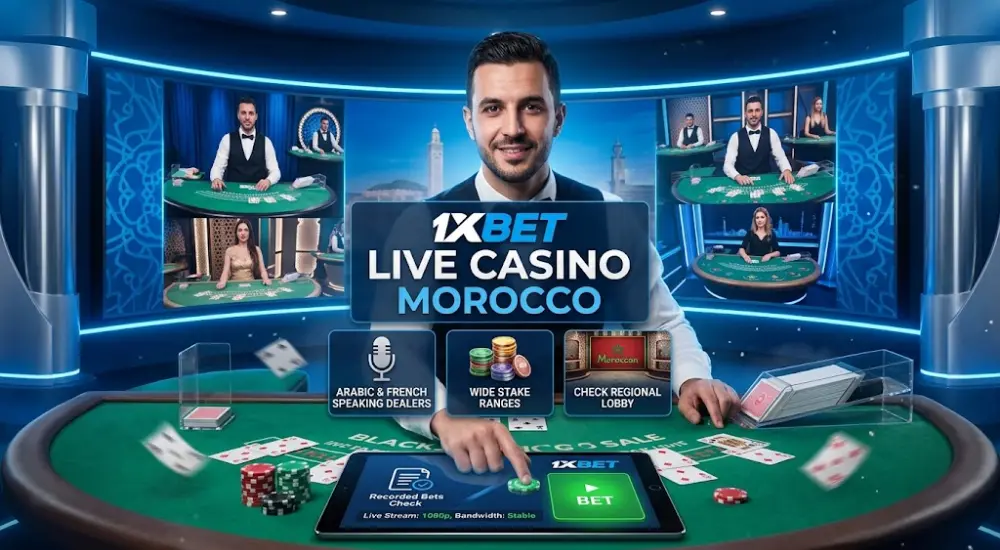 1xBet Live Casino Morocco