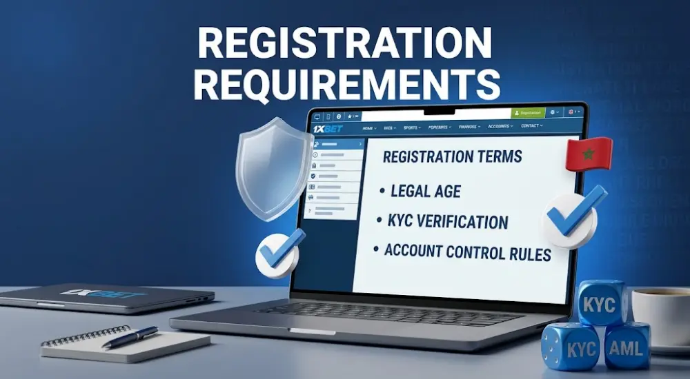 1xBet Registration Terms and Requirements
