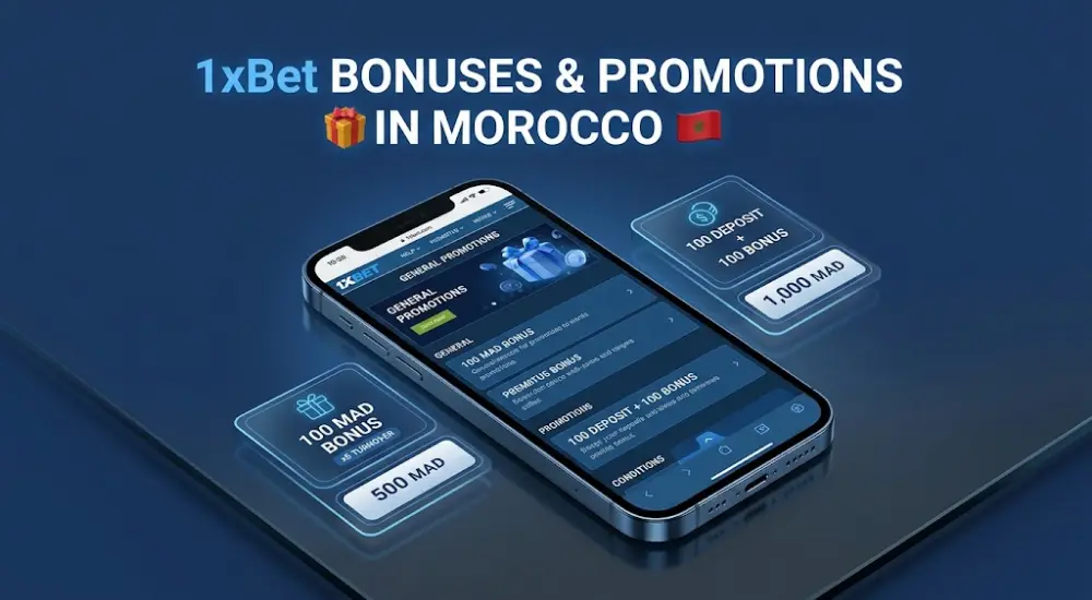 1xBet Bonuses and Promotions in Morocco