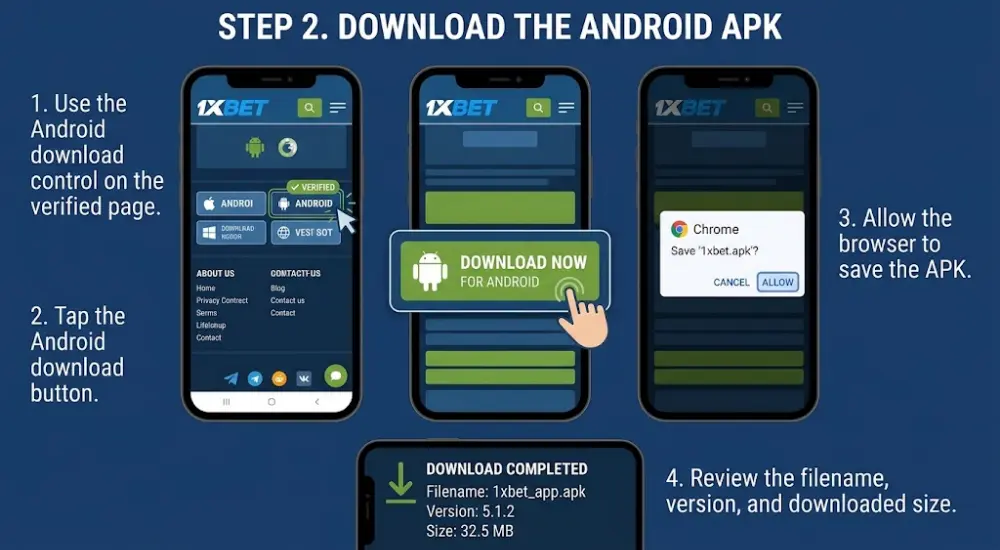 Step 2. Download the Android APK