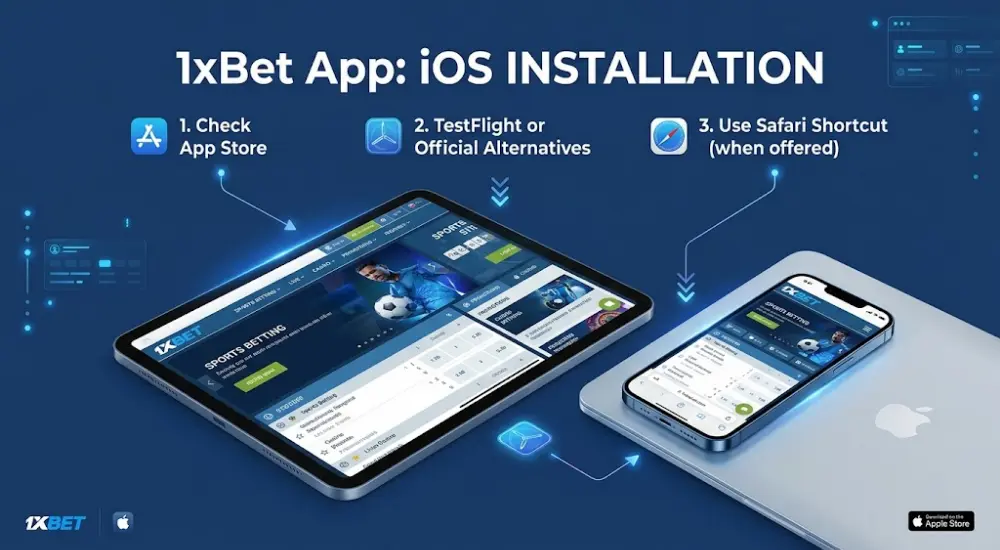 1xBet App for iPhone and iPad